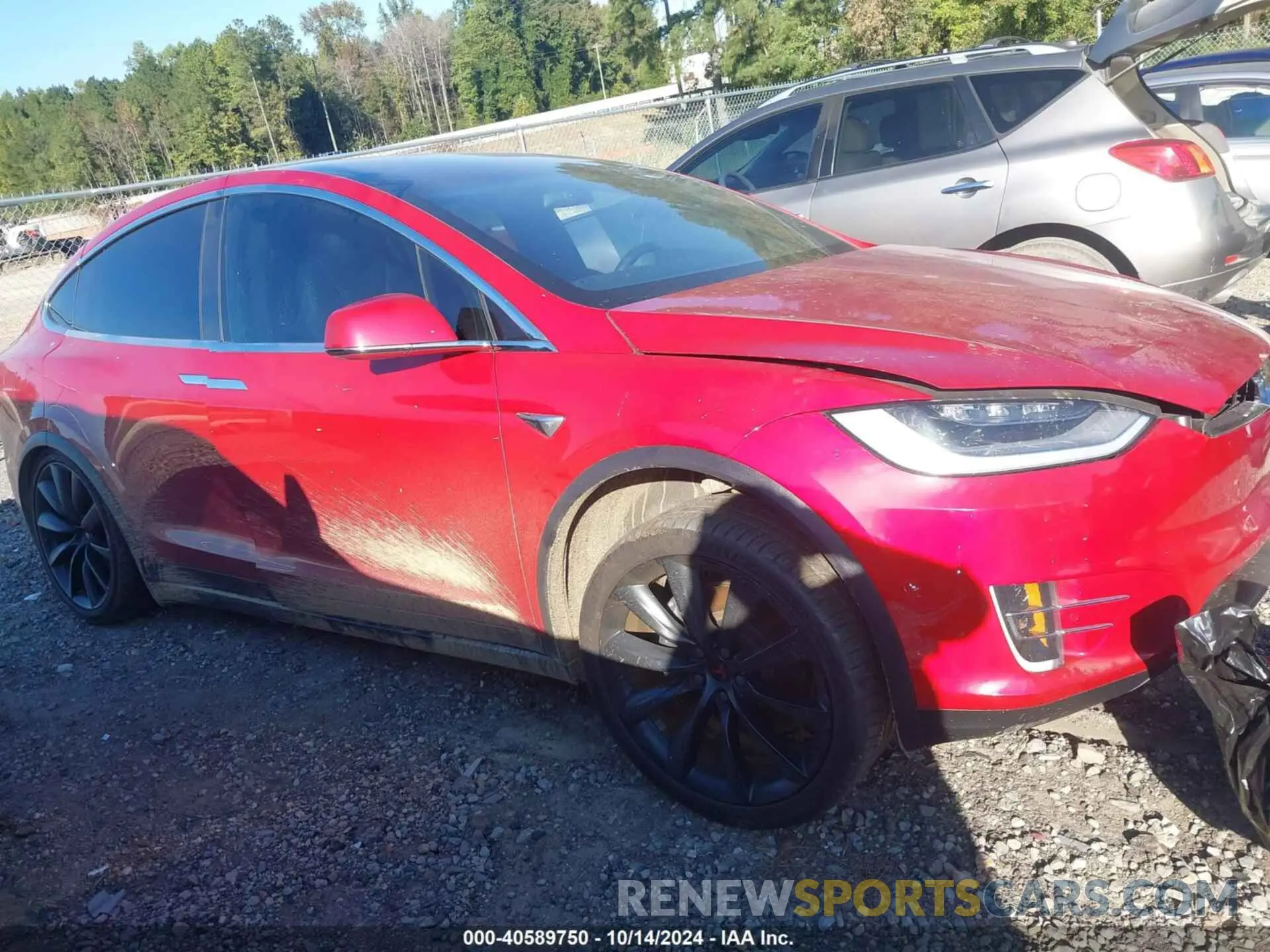 1 Фотография поврежденного автомобиля 5YJXCBE25LF231770 TESLA MODEL X 2020