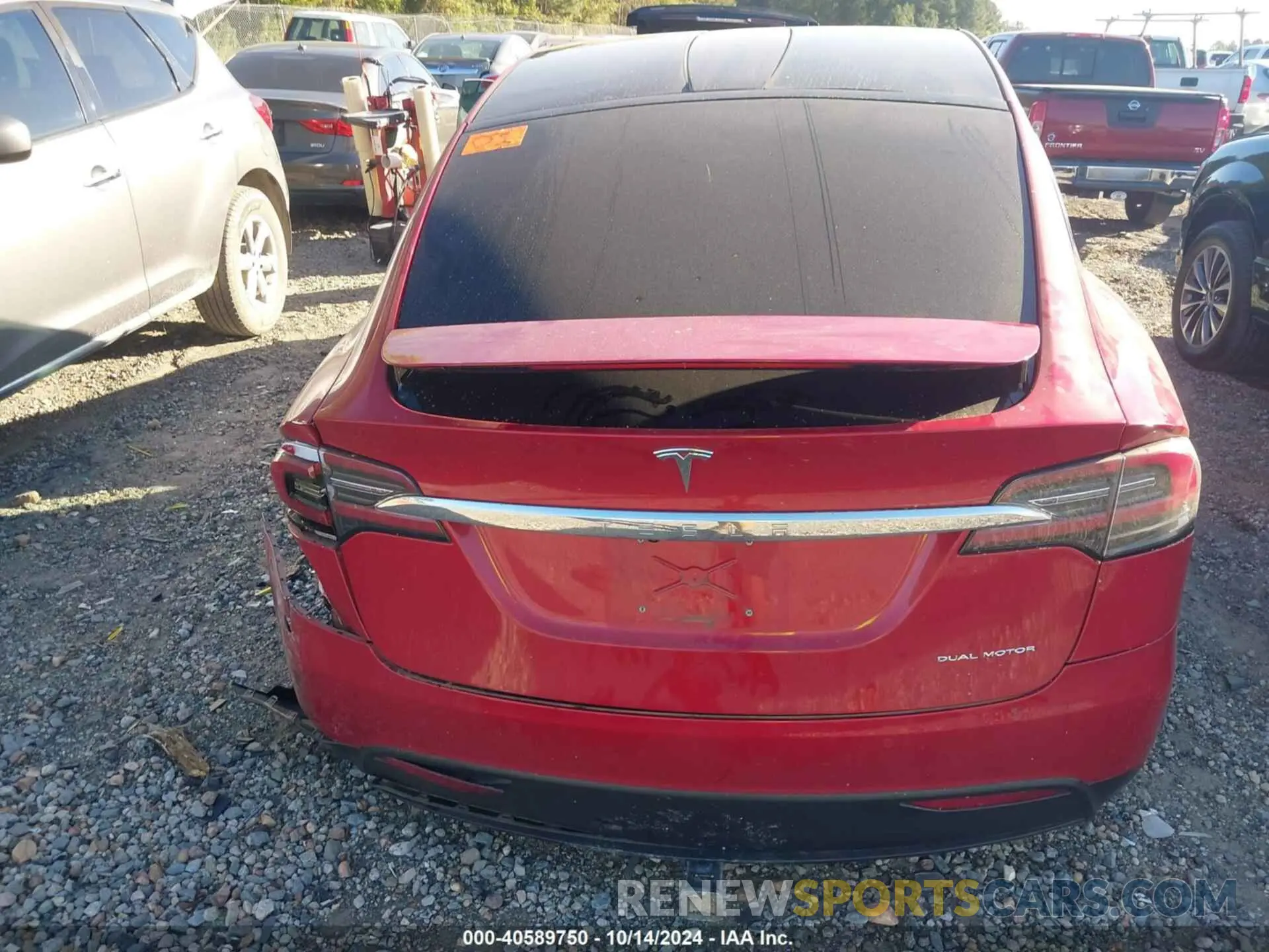 15 Фотография поврежденного автомобиля 5YJXCBE25LF231770 TESLA MODEL X 2020