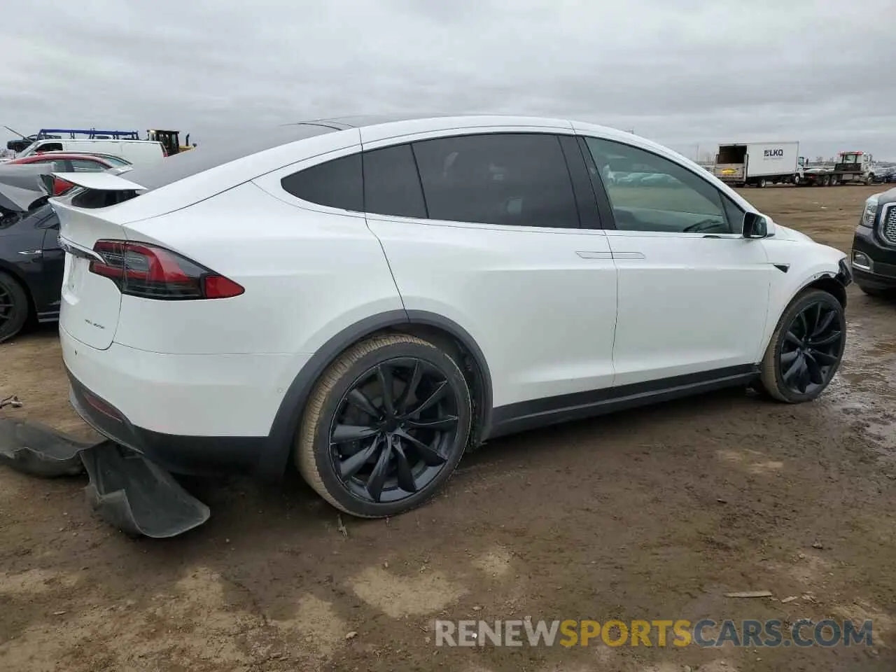3 Photograph of a damaged car 5YJXCBE25LF235706 TESLA MODEL X 2020