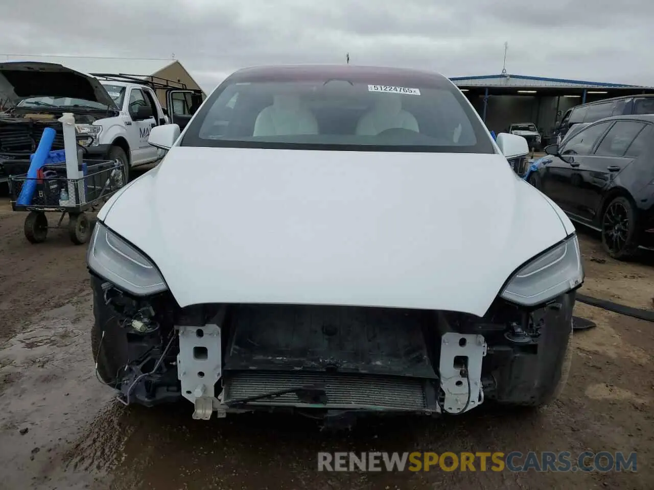 5 Photograph of a damaged car 5YJXCBE25LF235706 TESLA MODEL X 2020