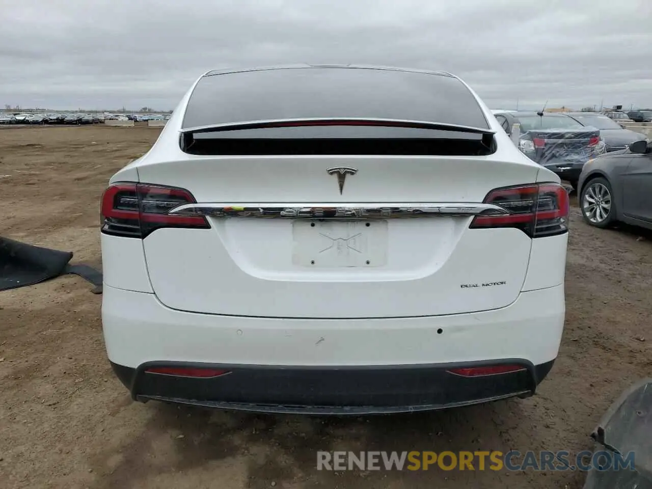 6 Photograph of a damaged car 5YJXCBE25LF235706 TESLA MODEL X 2020