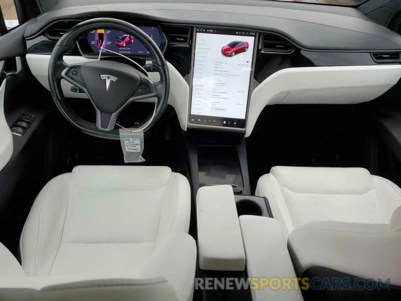 8 Photograph of a damaged car 5YJXCBE25LF235706 TESLA MODEL X 2020