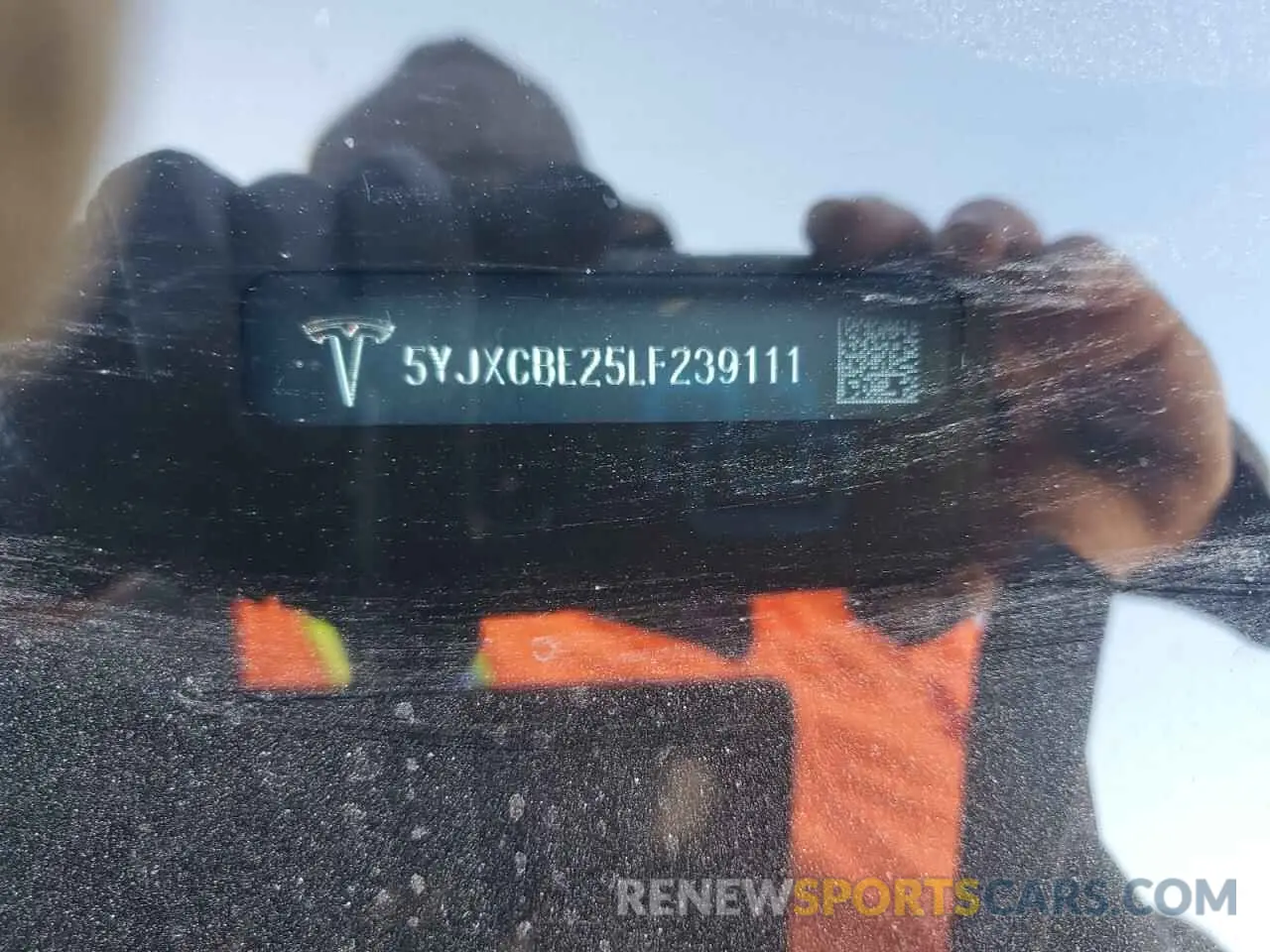 14 Фотография поврежденного автомобиля 5YJXCBE25LF239111 TESLA MODEL X 2020