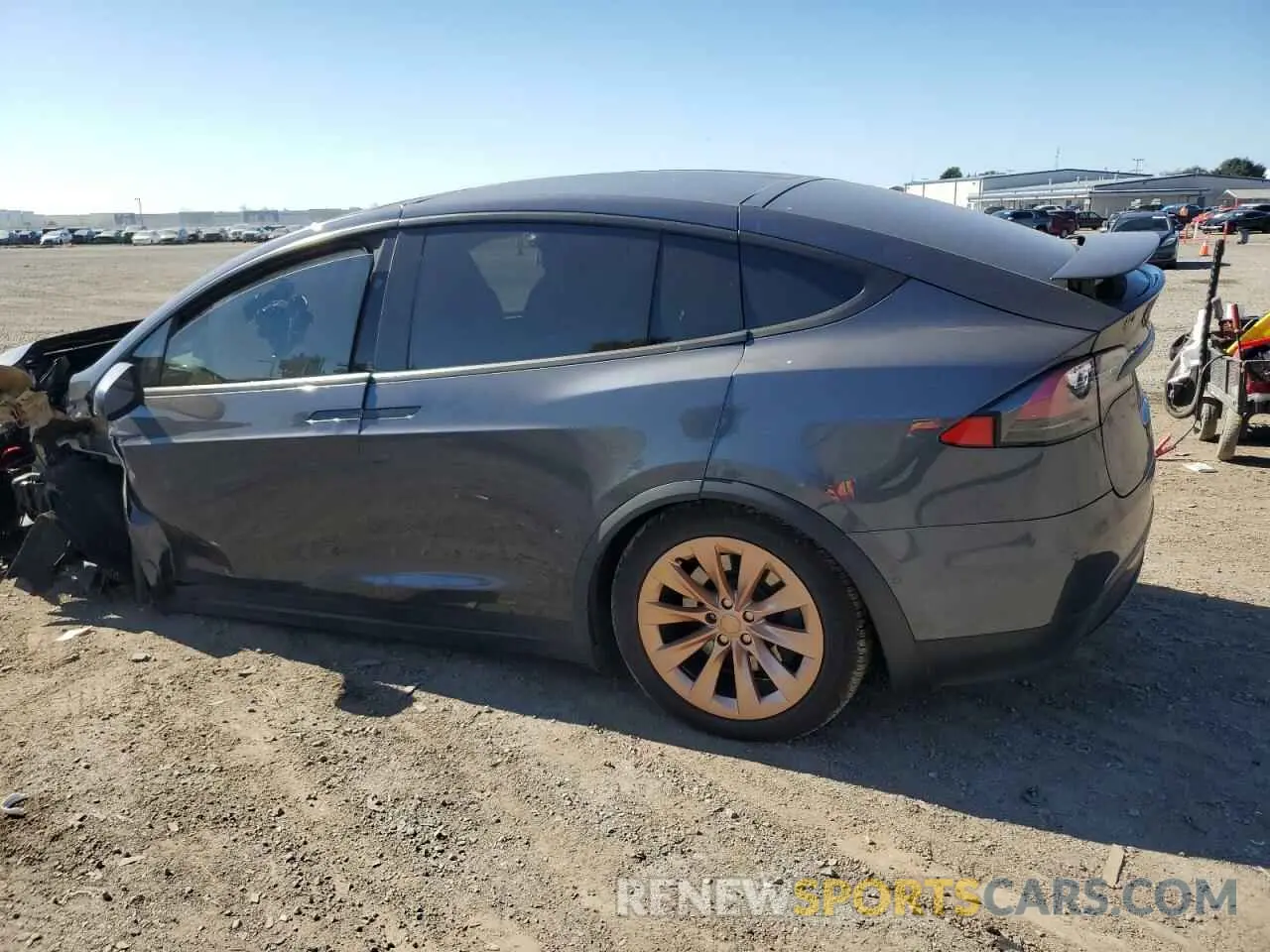 2 Фотография поврежденного автомобиля 5YJXCBE25LF239111 TESLA MODEL X 2020