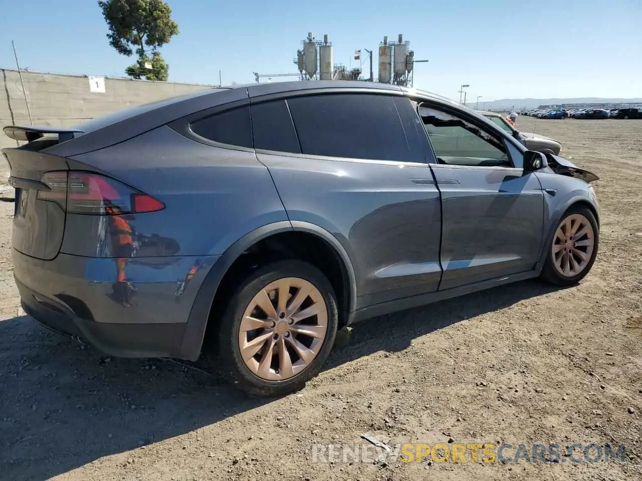 3 Фотография поврежденного автомобиля 5YJXCBE25LF239111 TESLA MODEL X 2020