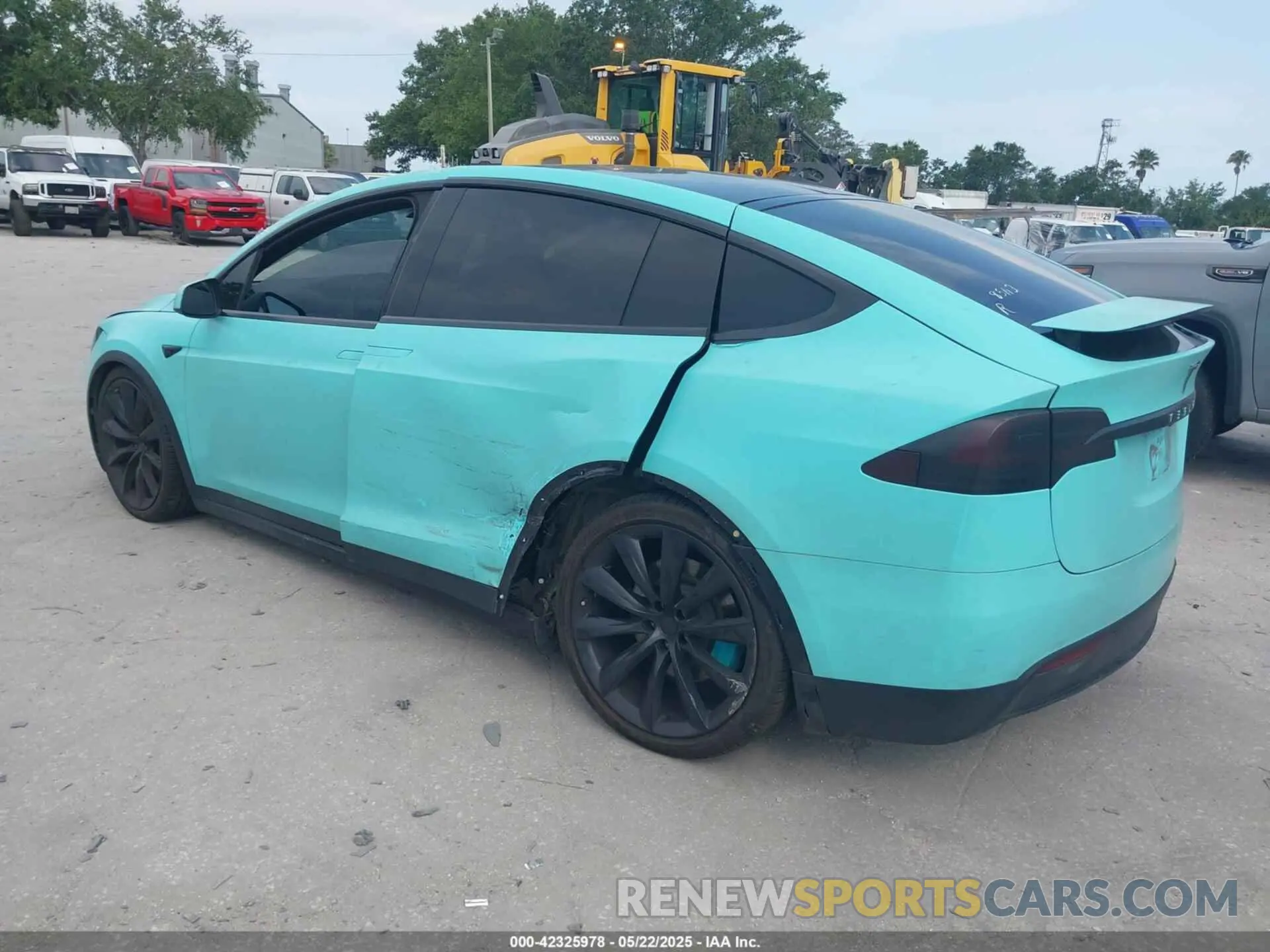3 Фотография поврежденного автомобиля 5YJXCBE26LF249243 TESLA MODEL X 2020