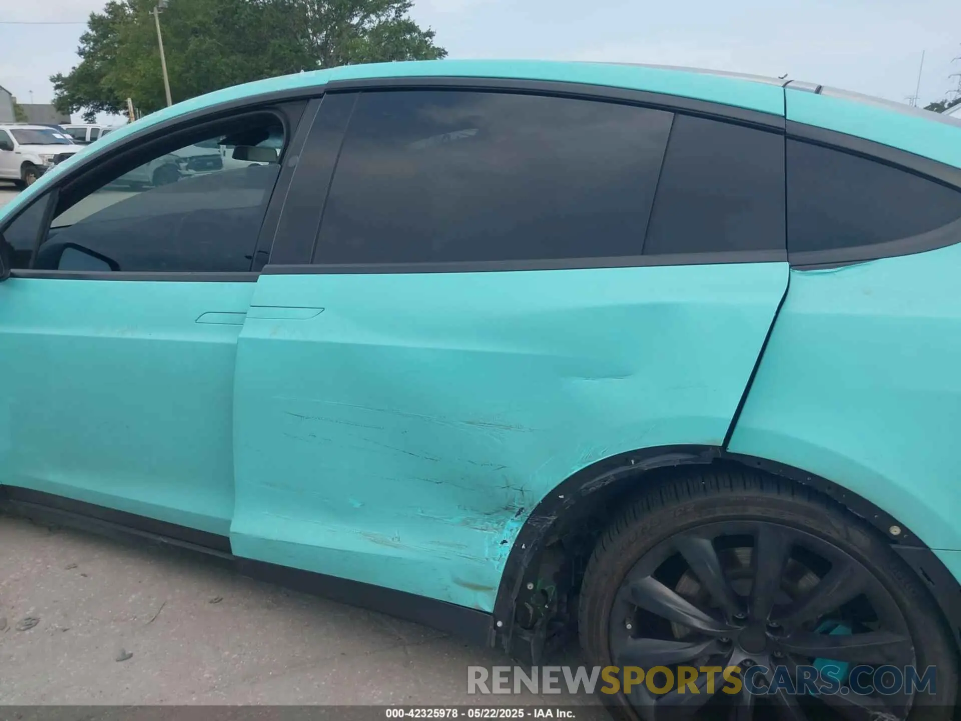 6 Фотография поврежденного автомобиля 5YJXCBE26LF249243 TESLA MODEL X 2020