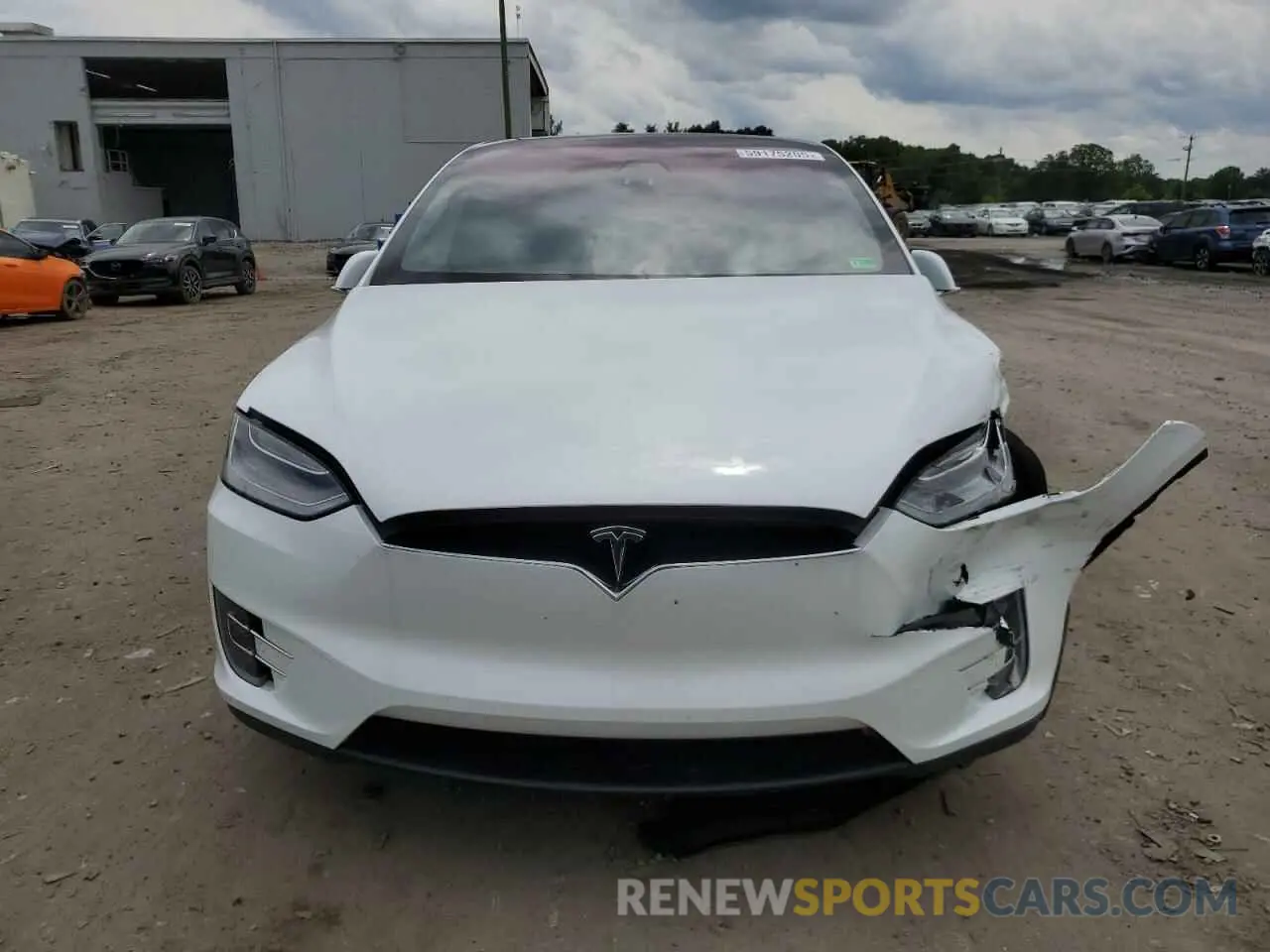 5 Photograph of a damaged car 5YJXCBE26LF300112 TESLA MODEL X 2020