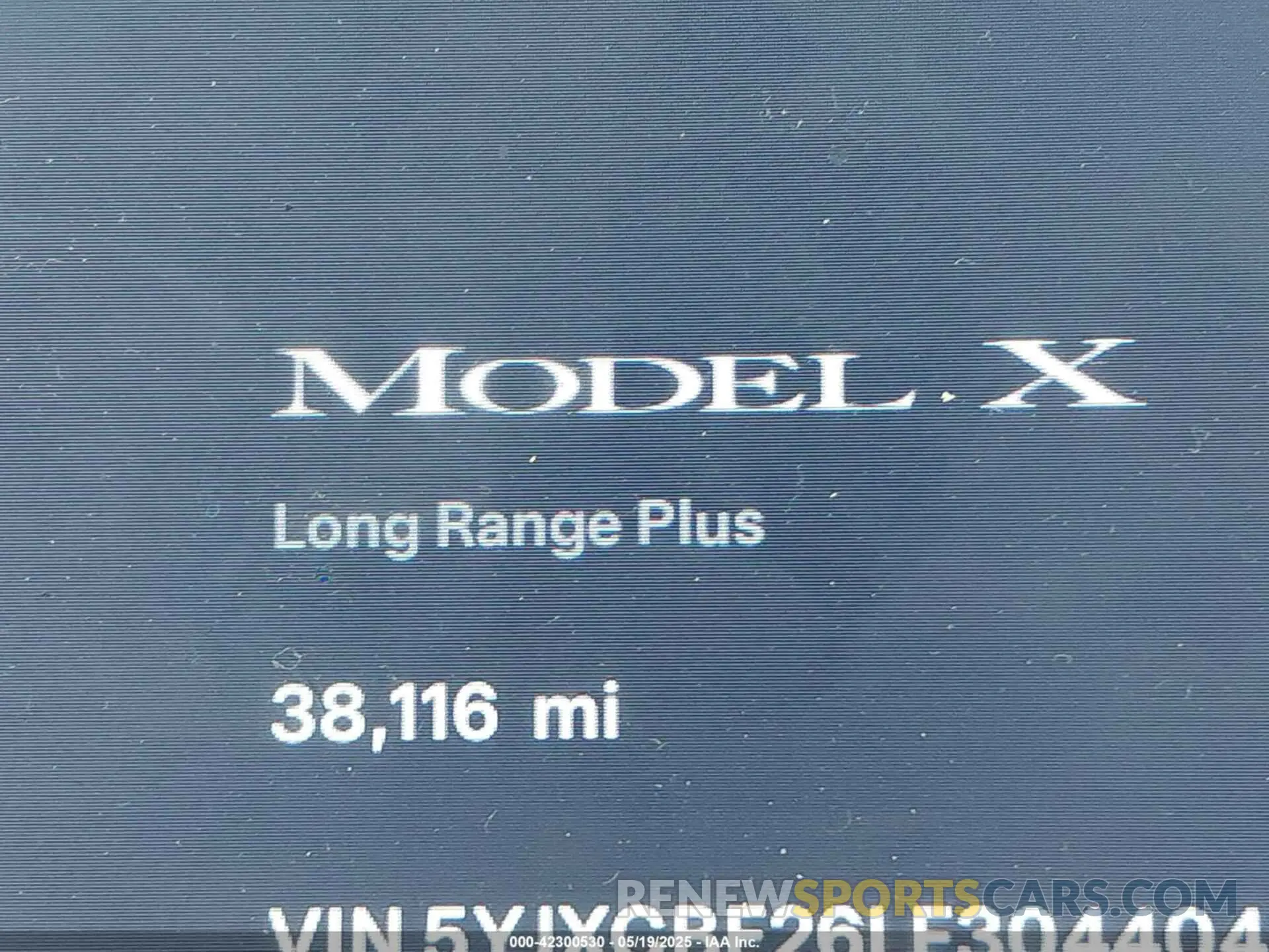 7 Photograph of a damaged car 5YJXCBE26LF304404 TESLA MODEL X 2020