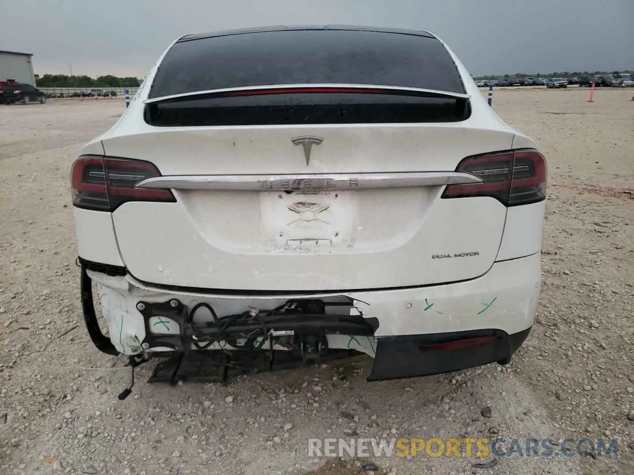 6 Фотография поврежденного автомобиля 5YJXCBE28LF297603 TESLA MODEL X 2020