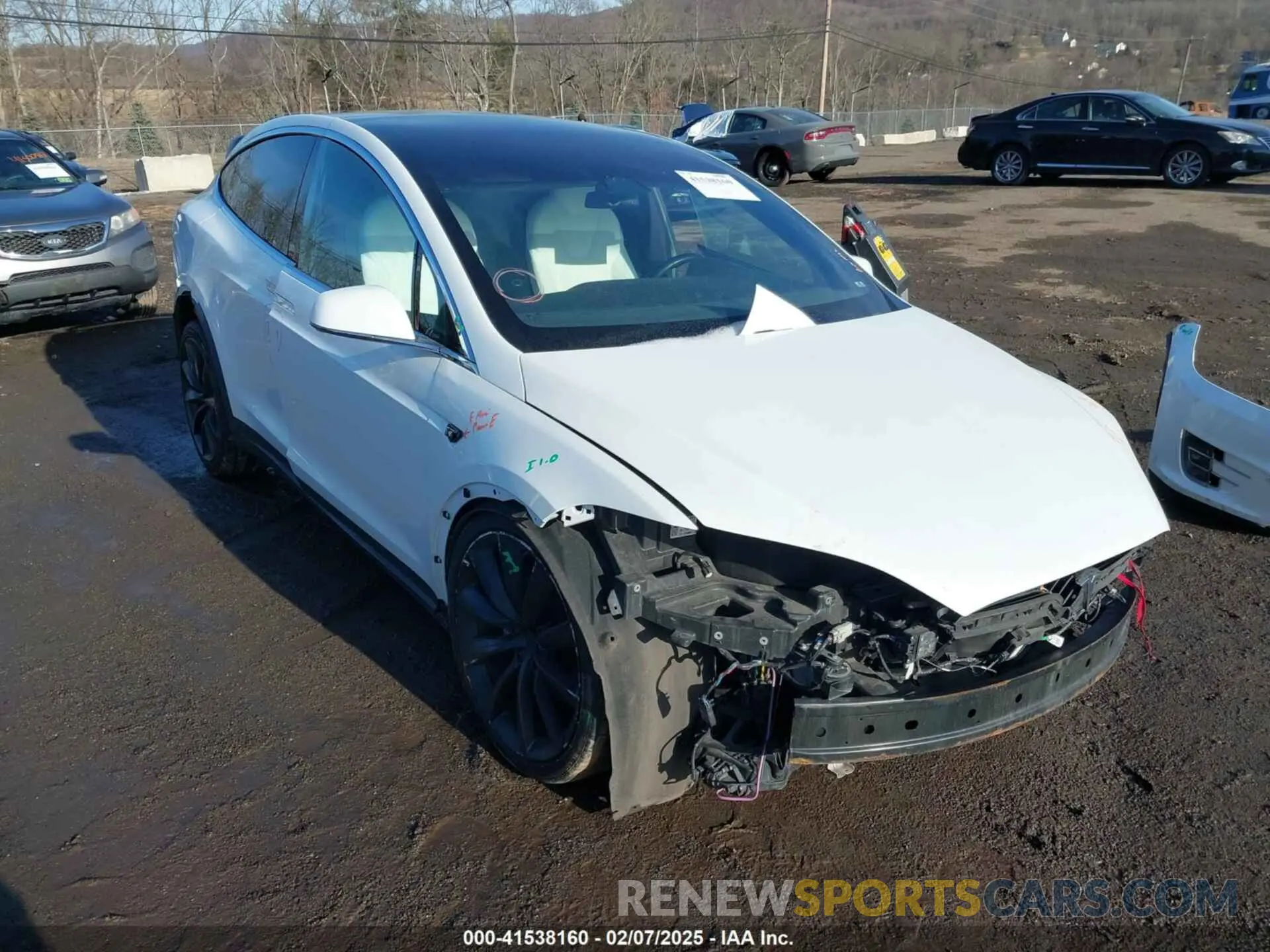 1 Фотография поврежденного автомобиля 5YJXCBE29LF231688 TESLA MODEL X 2020
