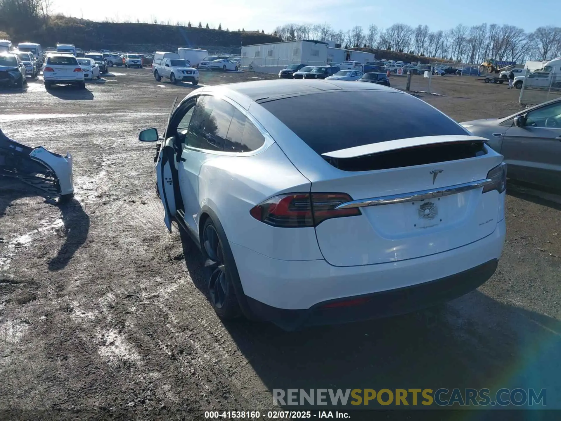 3 Фотография поврежденного автомобиля 5YJXCBE29LF231688 TESLA MODEL X 2020