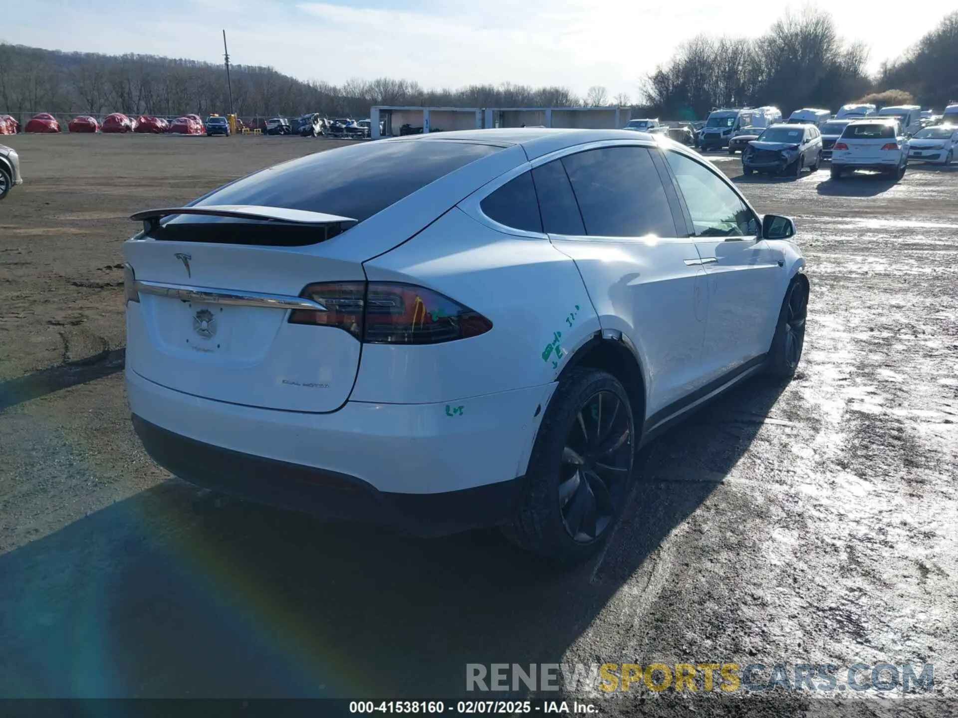 4 Фотография поврежденного автомобиля 5YJXCBE29LF231688 TESLA MODEL X 2020