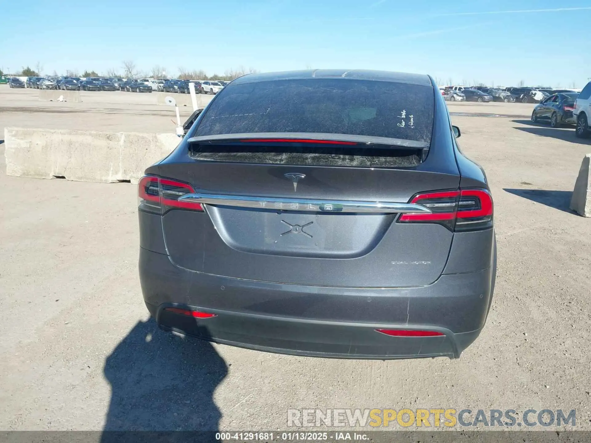 16 Photograph of a damaged car 5YJXCBE29LF250788 TESLA MODEL X 2020