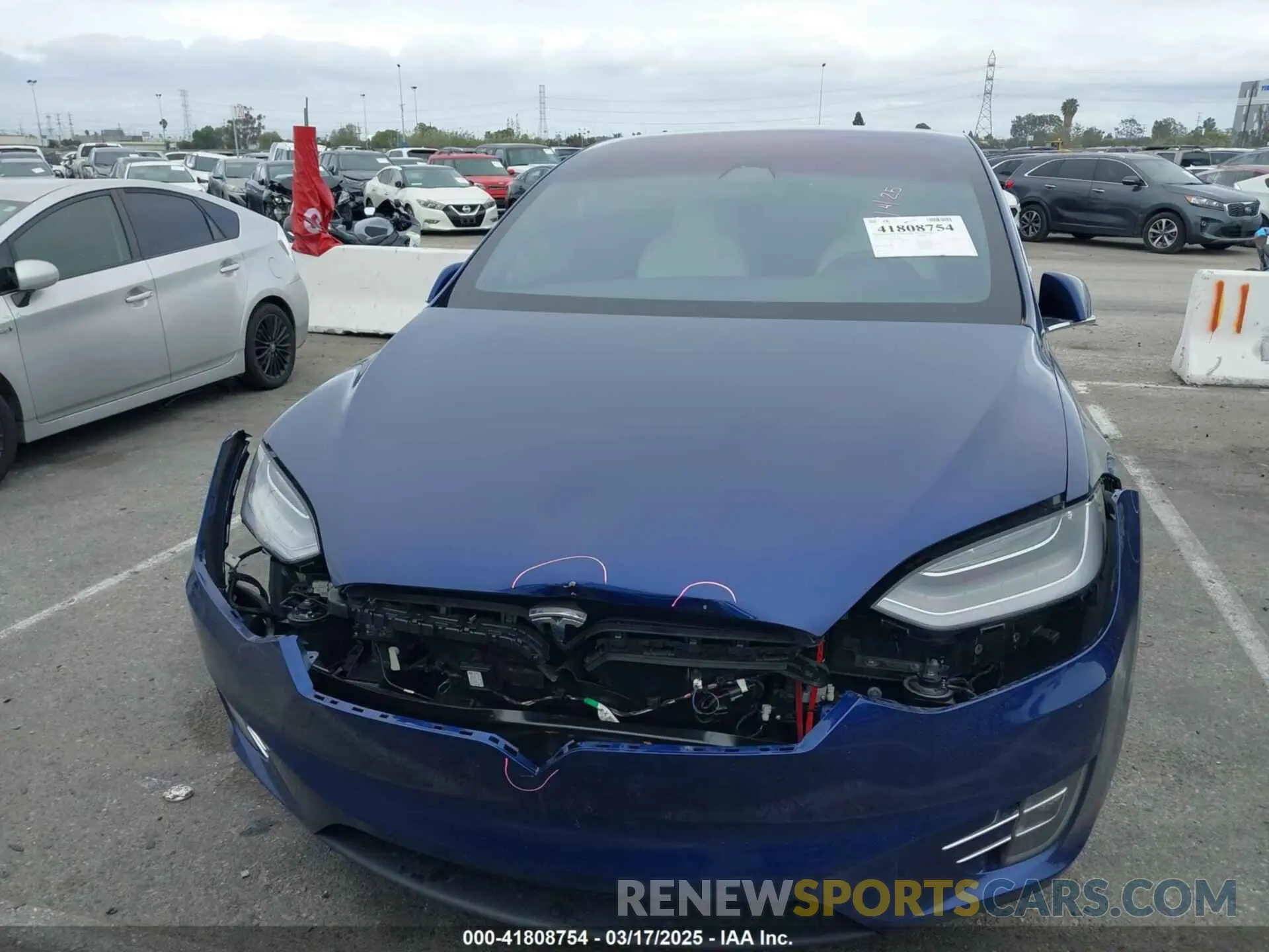 12 Photograph of a damaged car 5YJXCBE29LF283760 TESLA MODEL X 2020