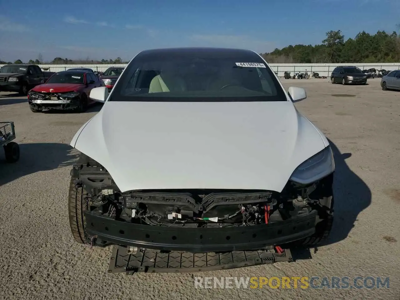 5 Photograph of a damaged car 5YJXCBE29LF297724 TESLA MODEL X 2020