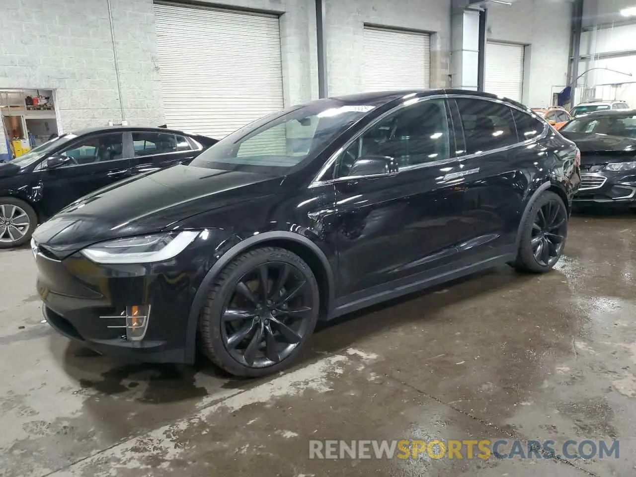 1 Photograph of a damaged car 5YJXCBE29LF303246 TESLA MODEL X 2020