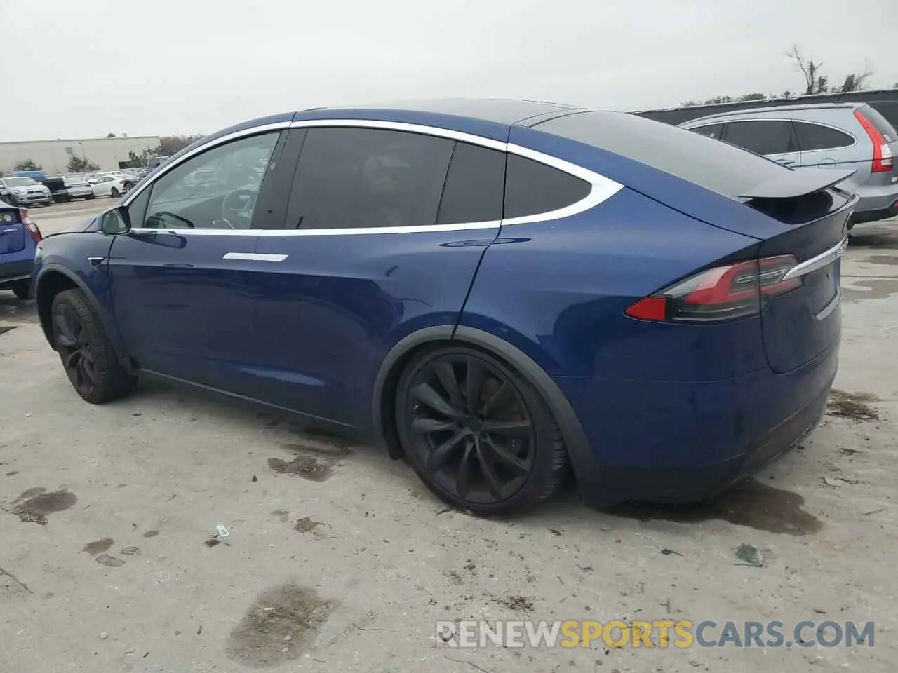 2 Photograph of a damaged car 5YJXCBE2XLF250234 TESLA MODEL X 2020