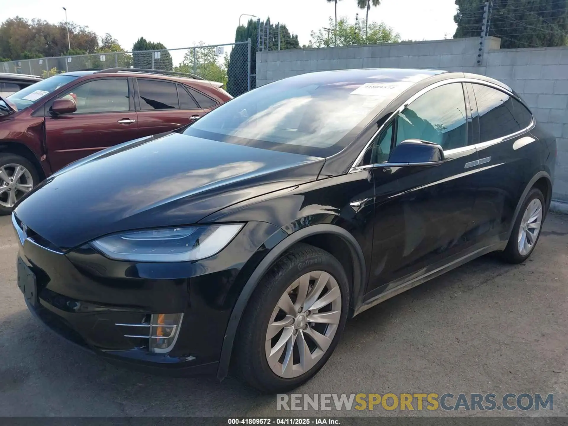 6 Фотография поврежденного автомобиля 5YJXCDE20LF265157 TESLA MODEL X 2020