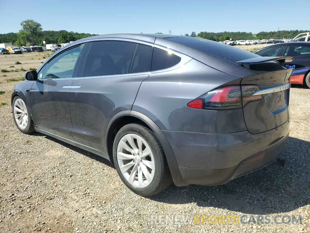 2 Photograph of a damaged car 5YJXCDE22LF250062 TESLA MODEL X 2020