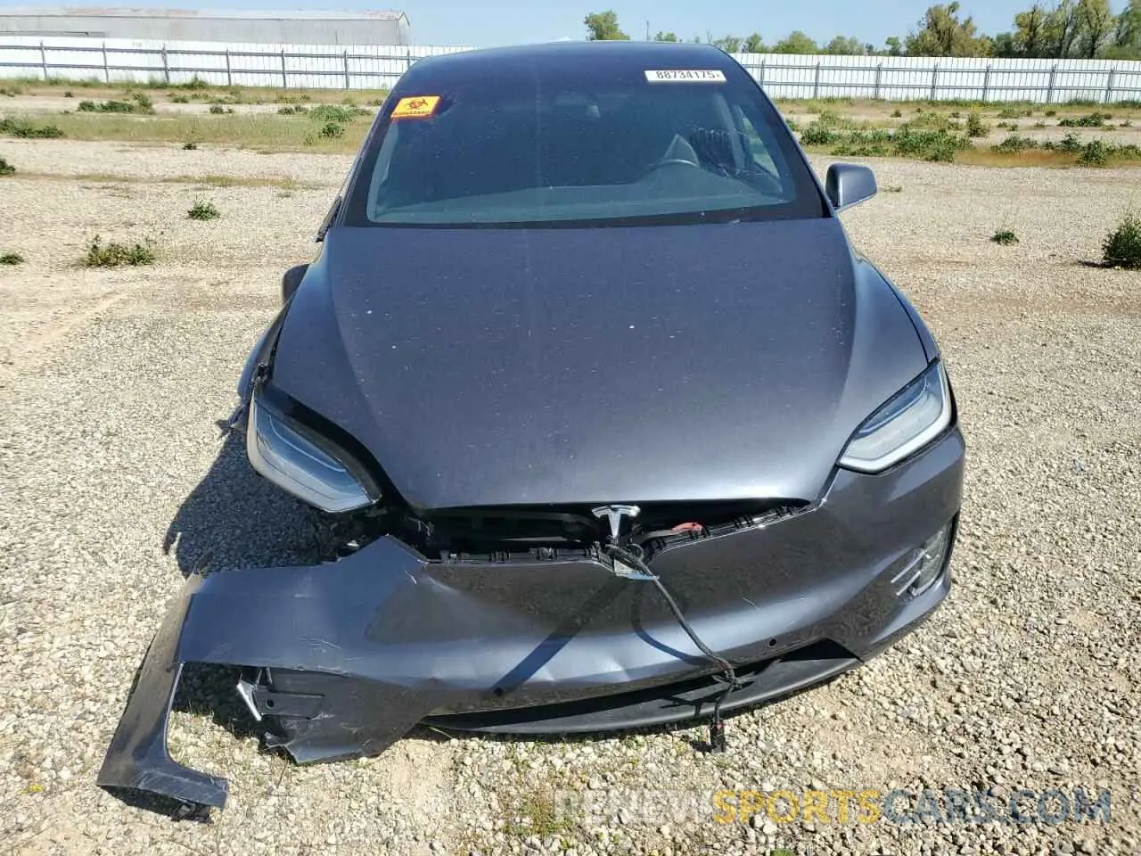 5 Photograph of a damaged car 5YJXCDE22LF250062 TESLA MODEL X 2020