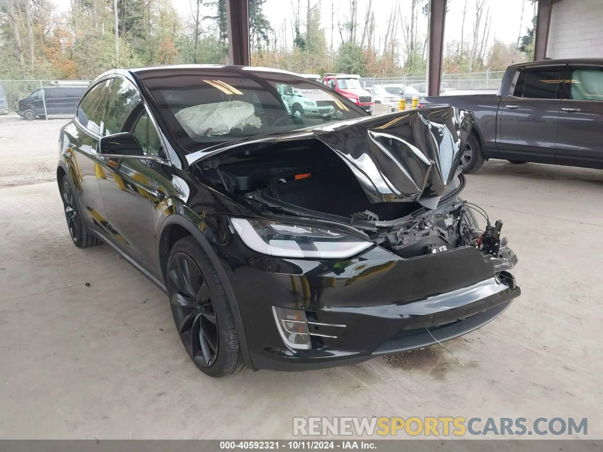 1 Фотография поврежденного автомобиля 5YJXCDE22LF270280 TESLA MODEL X 2020