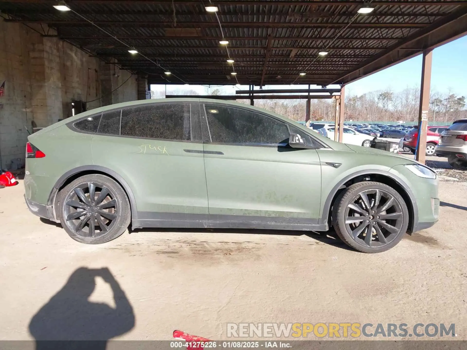 13 Фотография поврежденного автомобиля 5YJXCDE24LF272242 TESLA MODEL X 2020
