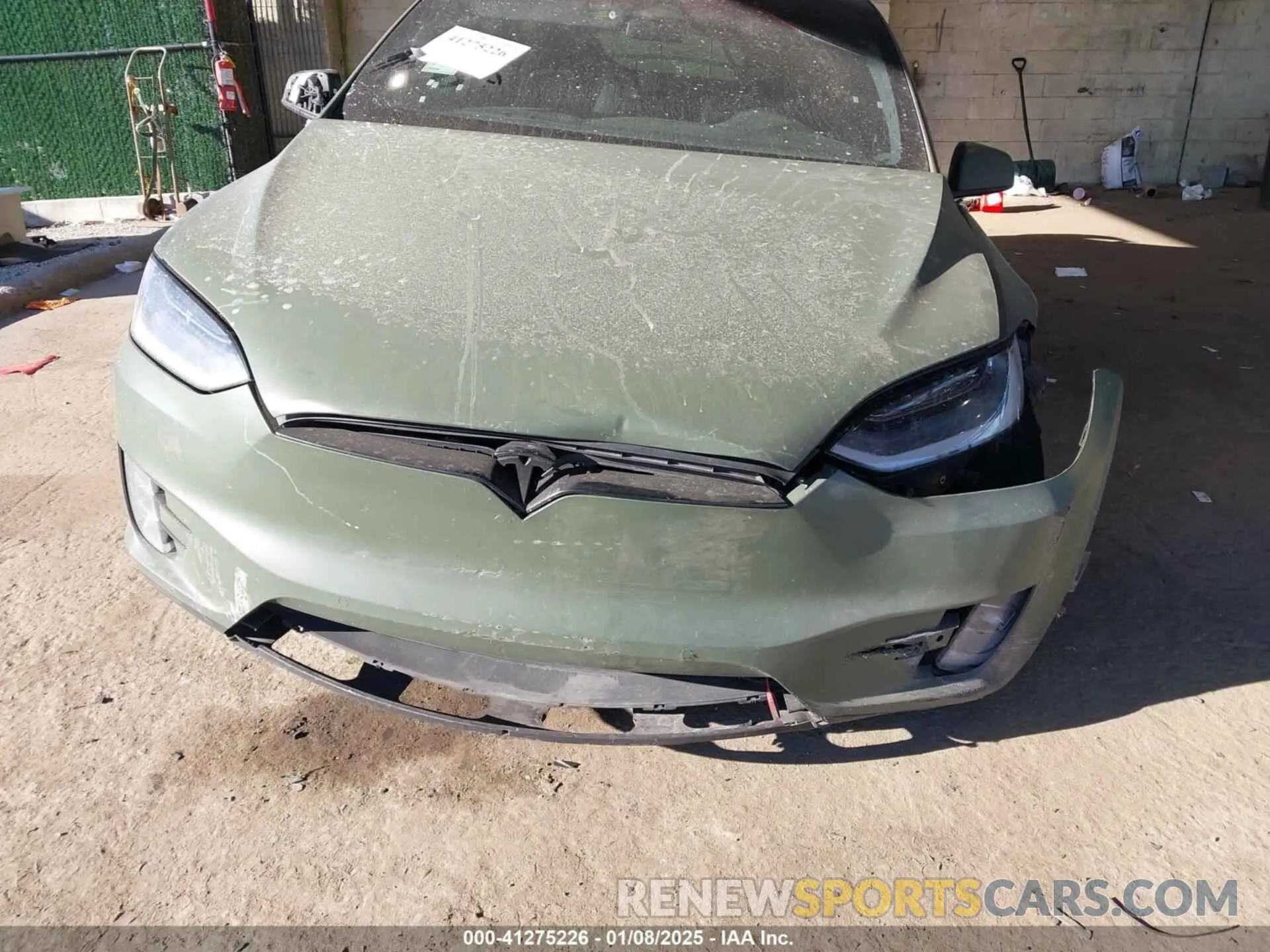 6 Фотография поврежденного автомобиля 5YJXCDE24LF272242 TESLA MODEL X 2020