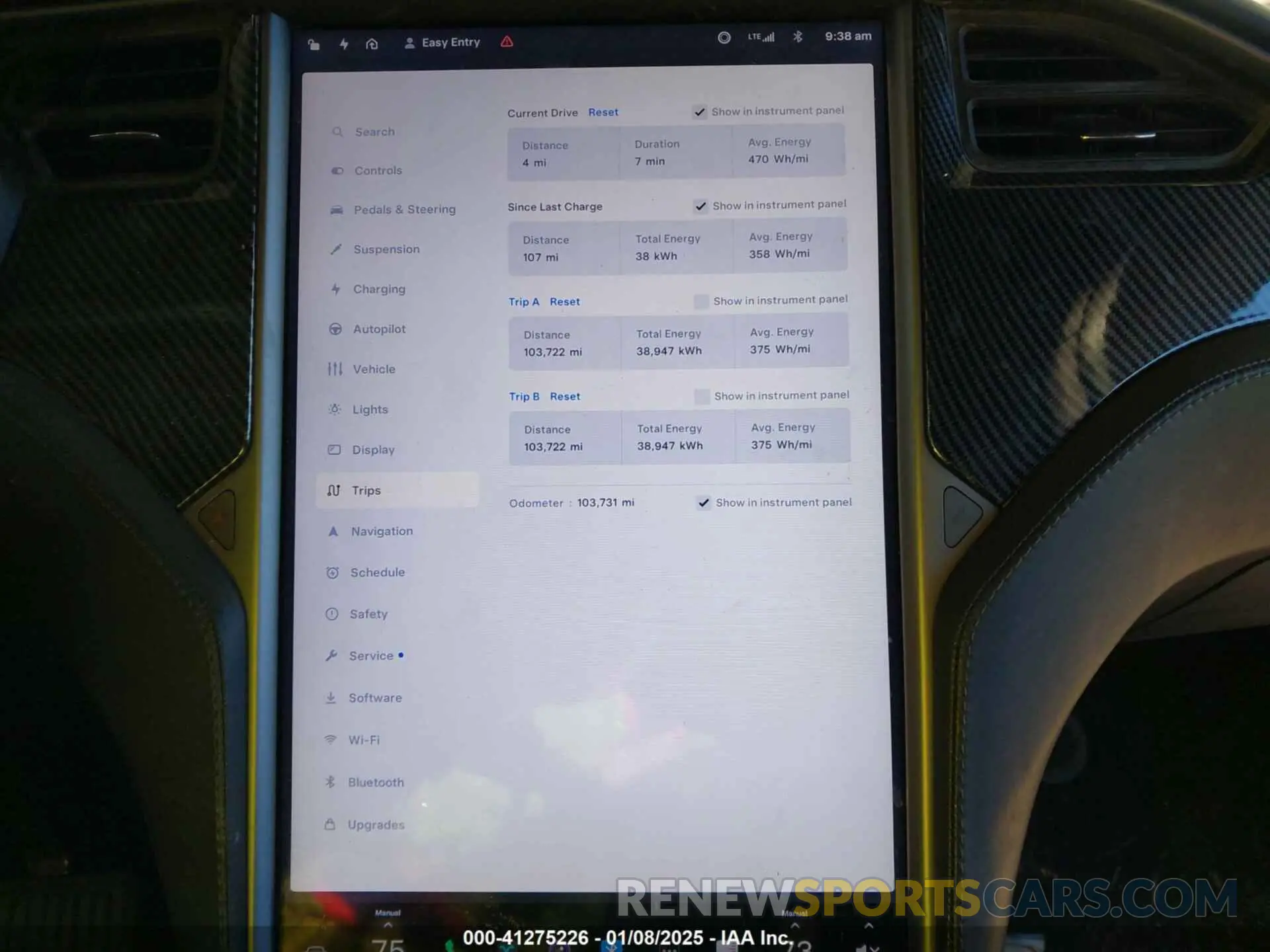 7 Фотография поврежденного автомобиля 5YJXCDE24LF272242 TESLA MODEL X 2020
