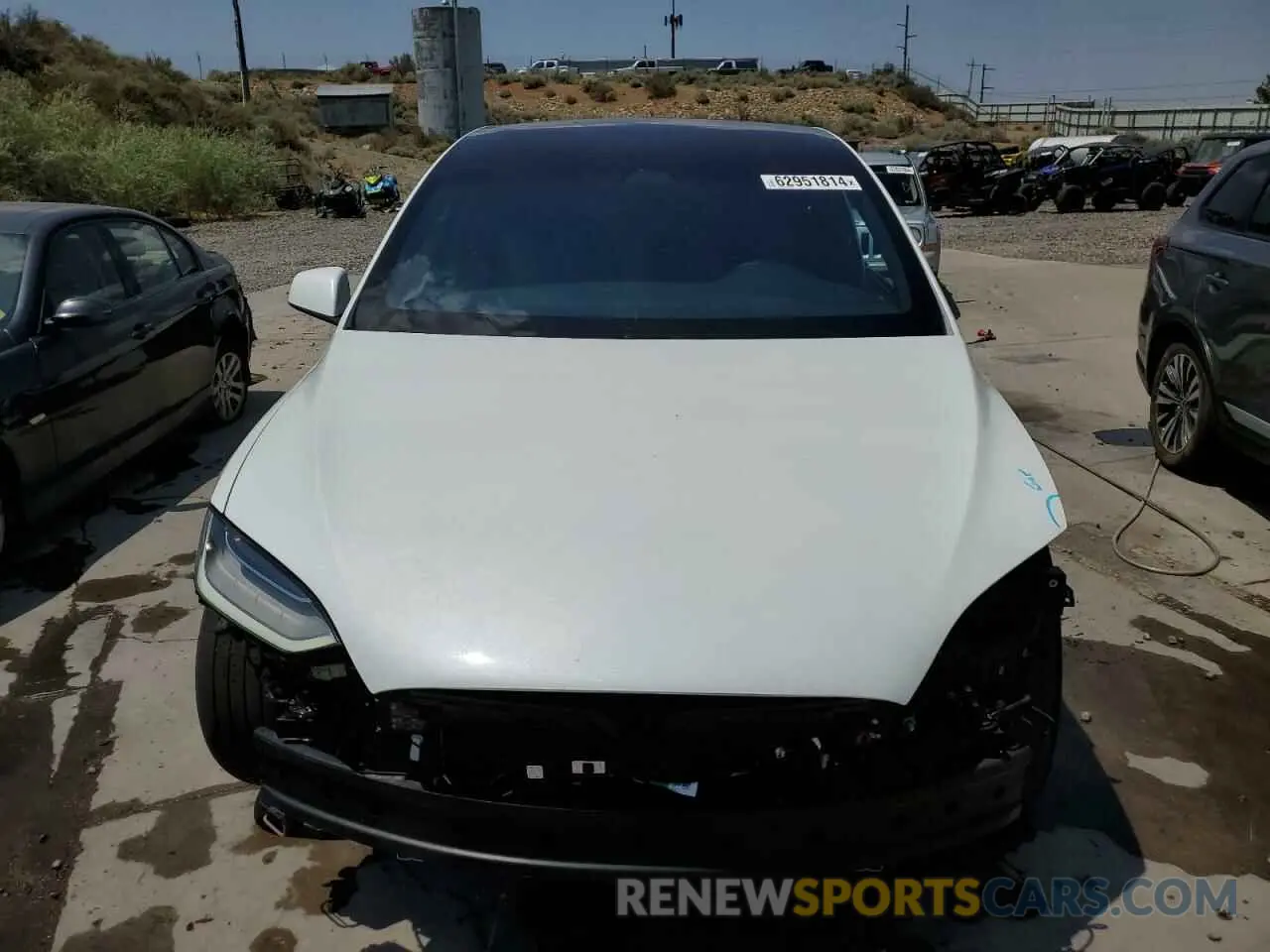 5 Фотография поврежденного автомобиля 5YJXCDE25LF284979 TESLA MODEL X 2020