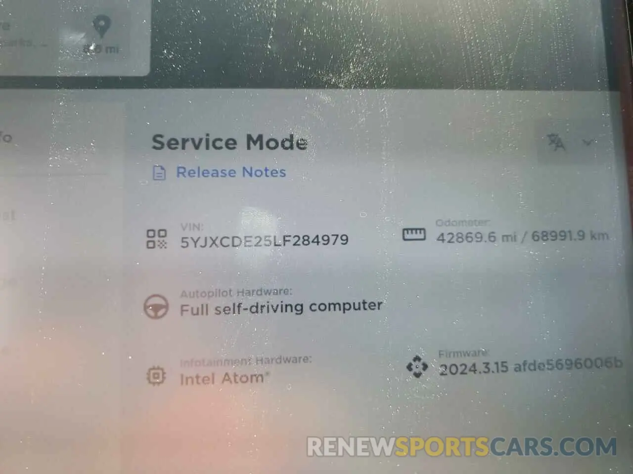 9 Фотография поврежденного автомобиля 5YJXCDE25LF284979 TESLA MODEL X 2020