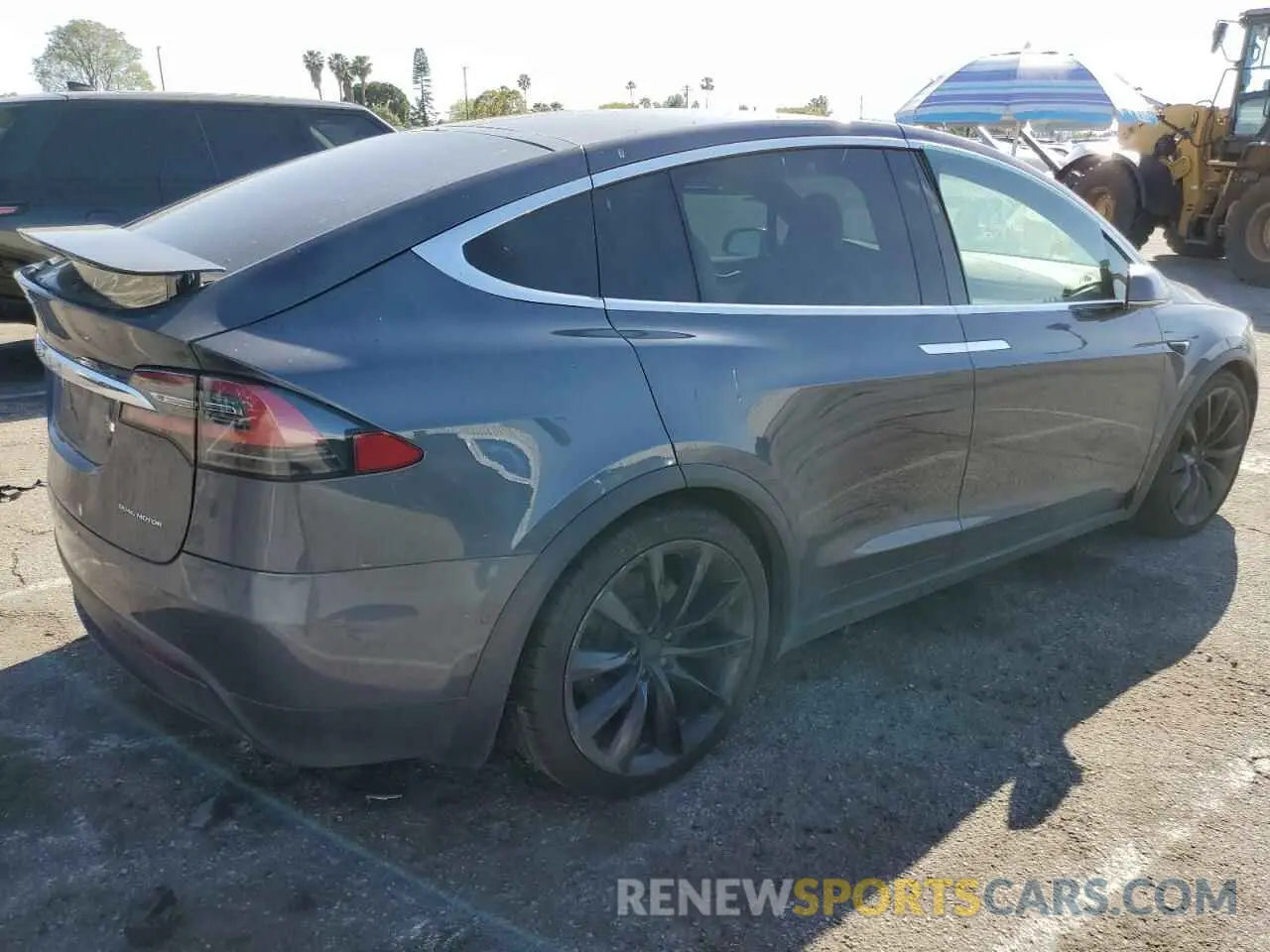 3 Photograph of a damaged car 5YJXCDE28LF261972 TESLA MODEL X 2020