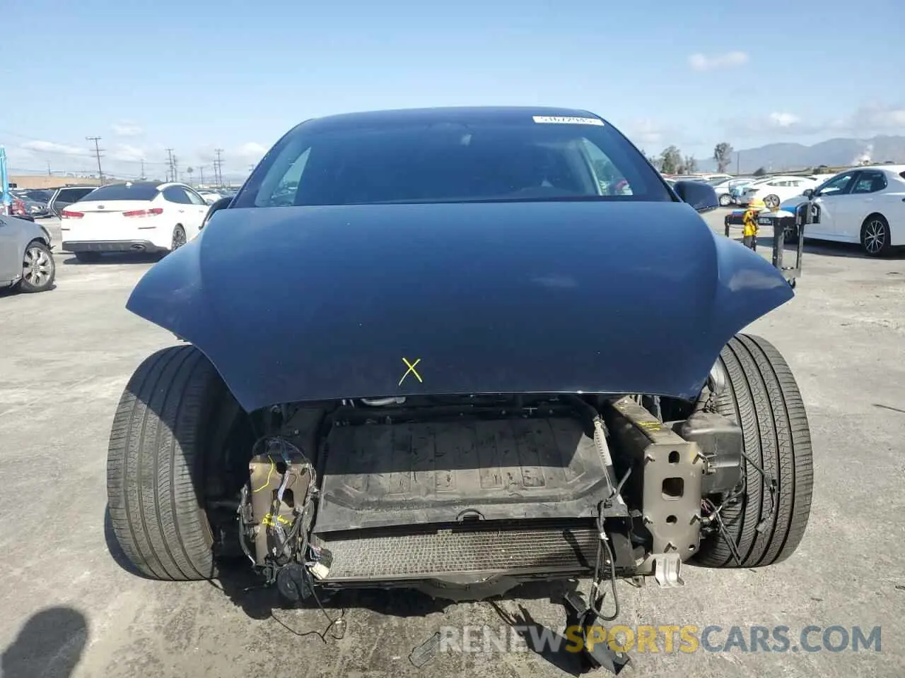5 Фотография поврежденного автомобиля 5YJXCDE28LF297743 TESLA MODEL X 2020