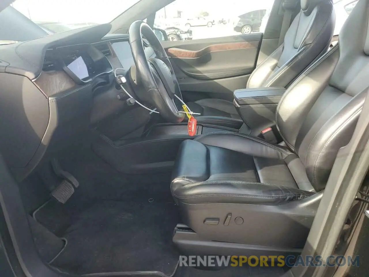 7 Фотография поврежденного автомобиля 5YJXCDE28LF297743 TESLA MODEL X 2020