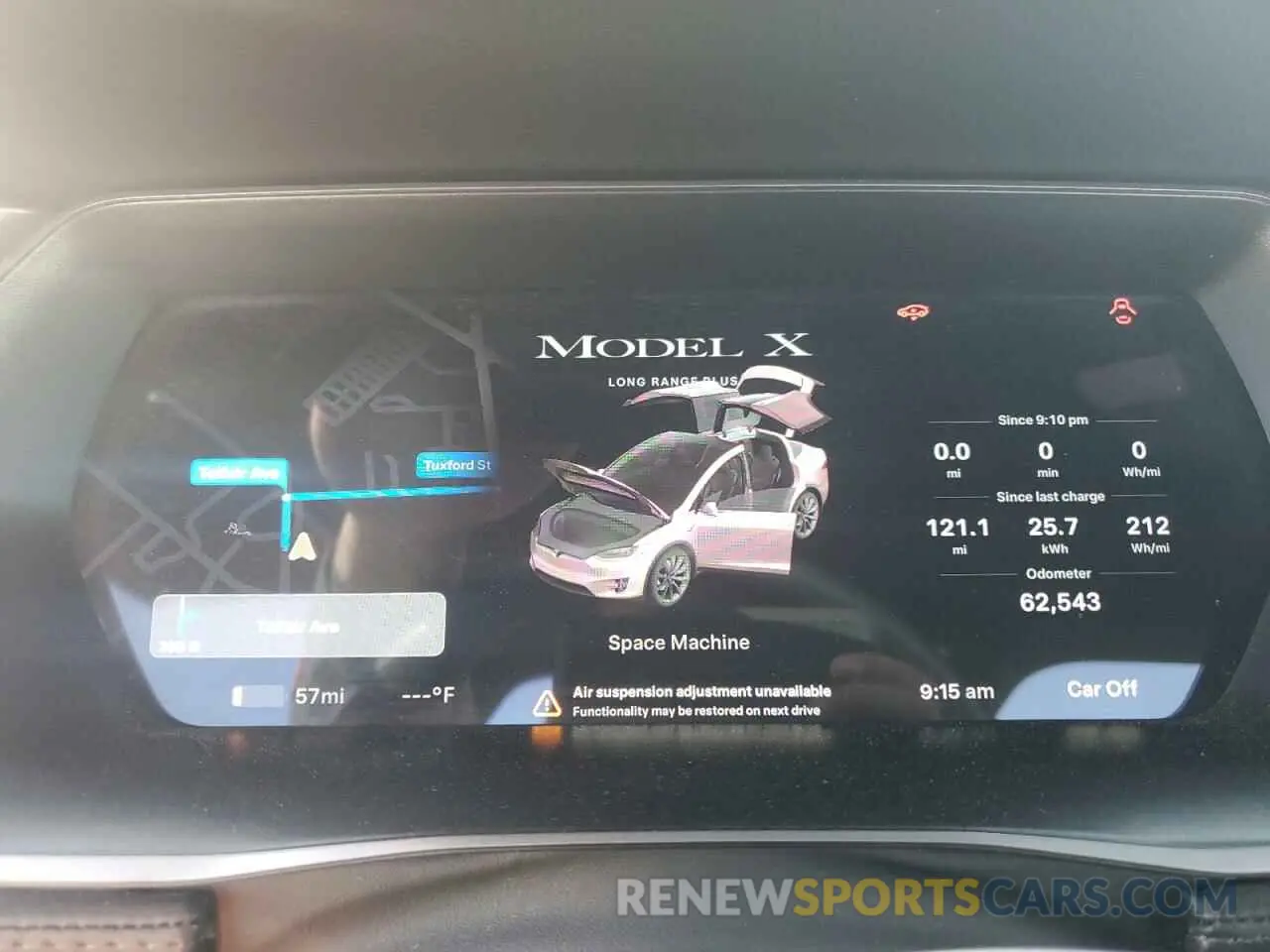 9 Фотография поврежденного автомобиля 5YJXCDE28LF297743 TESLA MODEL X 2020