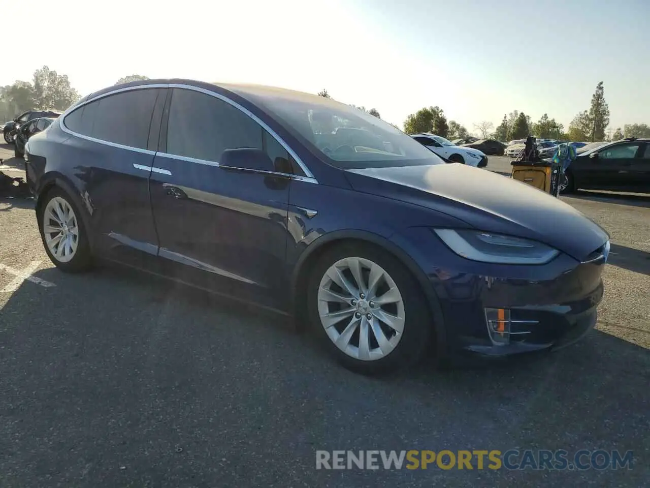 4 Фотография поврежденного автомобиля 5YJXCDE2XLF248382 TESLA MODEL X 2020