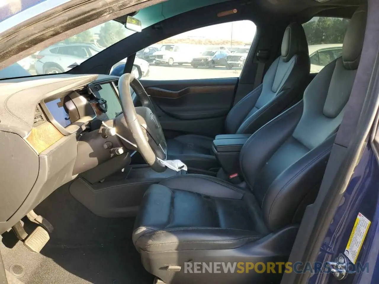 7 Фотография поврежденного автомобиля 5YJXCDE2XLF248382 TESLA MODEL X 2020