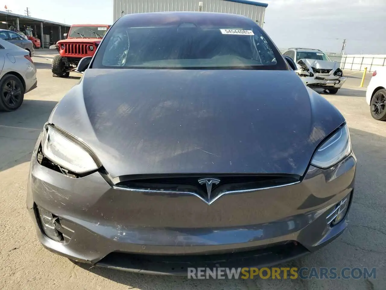 5 Фотография поврежденного автомобиля 5YJXCDE2XLF280099 TESLA MODEL X 2020