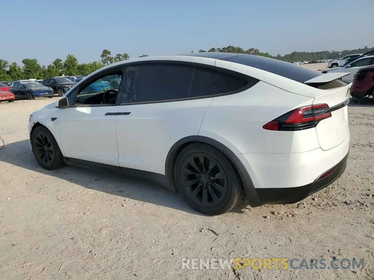 2 Photograph of a damaged car 5YJXCDE2XLF280104 TESLA MODEL X 2020