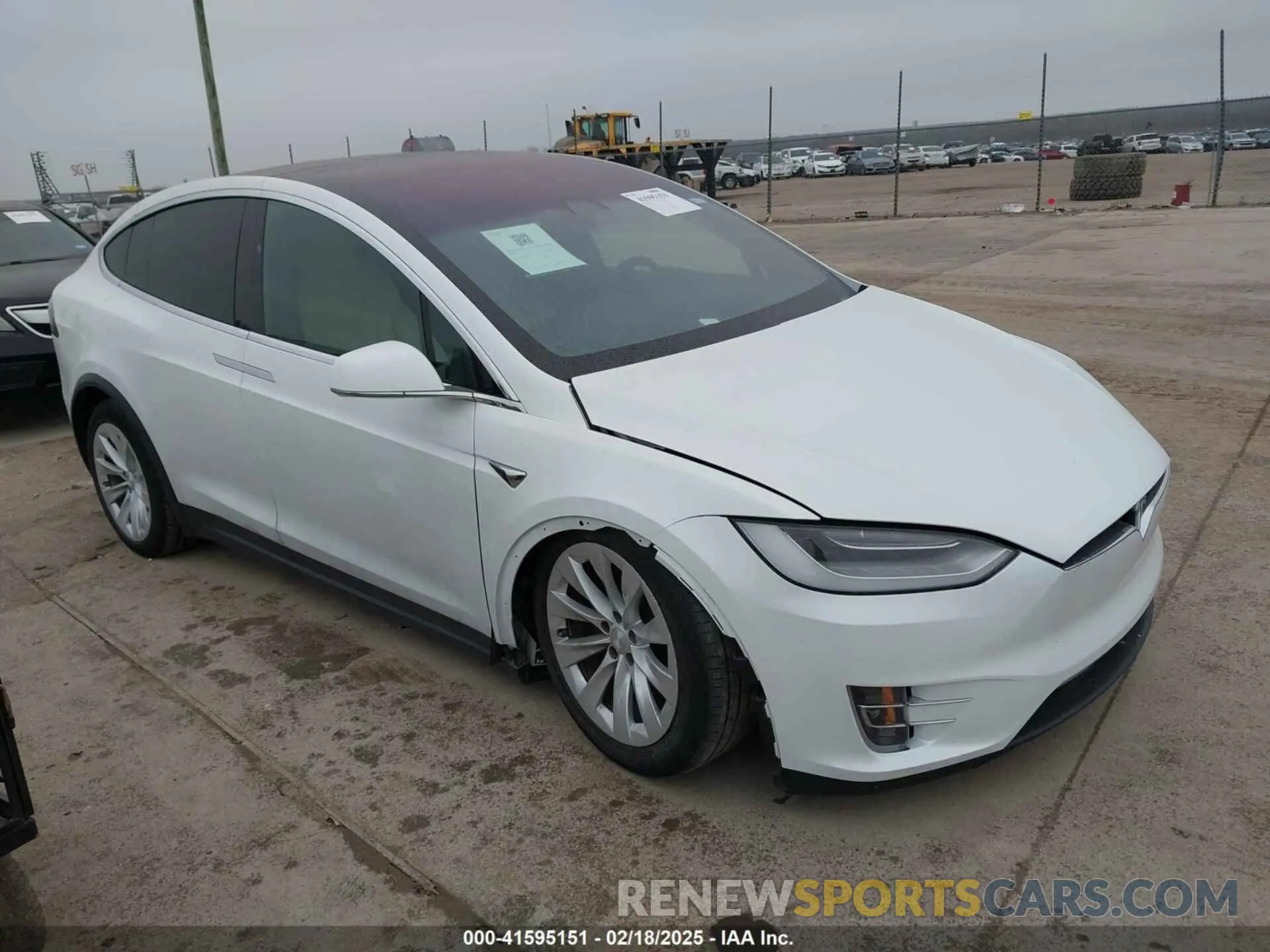 1 Фотография поврежденного автомобиля 5YJXCDE2XLF284847 TESLA MODEL X 2020
