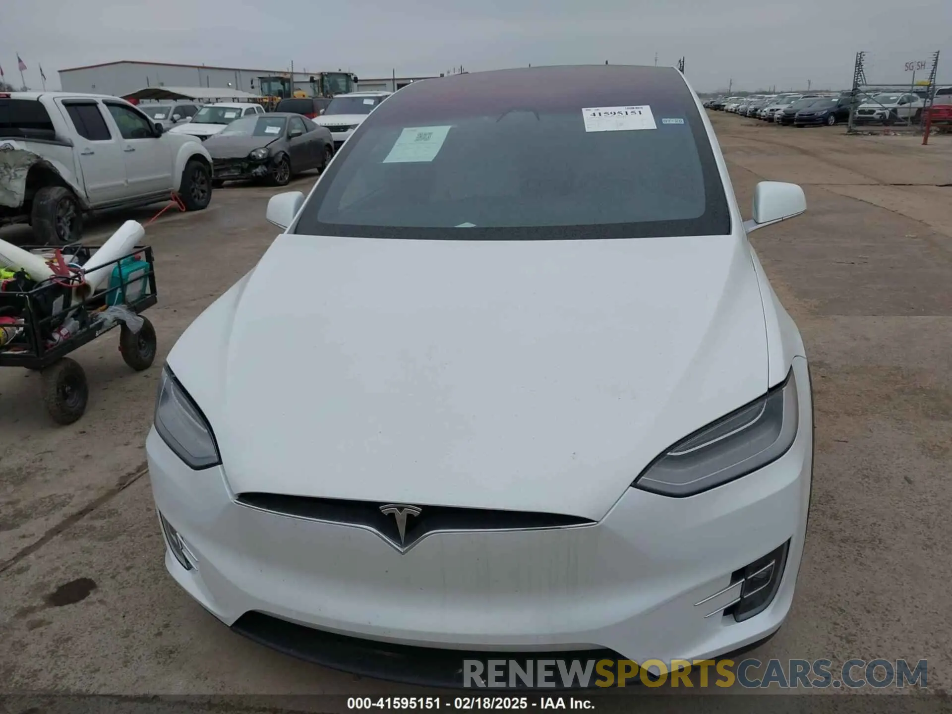 12 Фотография поврежденного автомобиля 5YJXCDE2XLF284847 TESLA MODEL X 2020