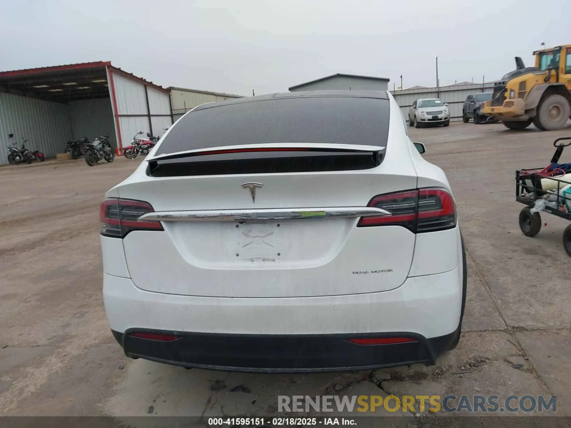 16 Фотография поврежденного автомобиля 5YJXCDE2XLF284847 TESLA MODEL X 2020