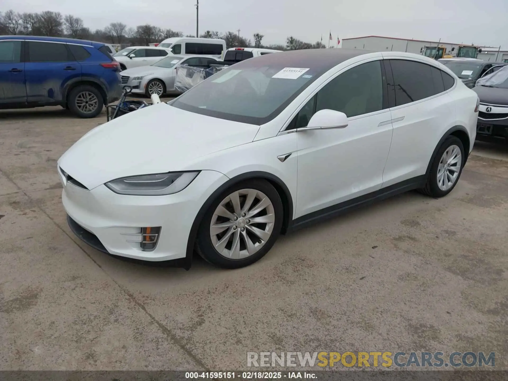 2 Фотография поврежденного автомобиля 5YJXCDE2XLF284847 TESLA MODEL X 2020
