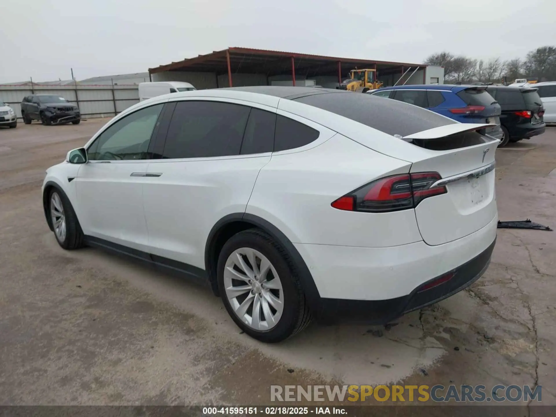 3 Фотография поврежденного автомобиля 5YJXCDE2XLF284847 TESLA MODEL X 2020