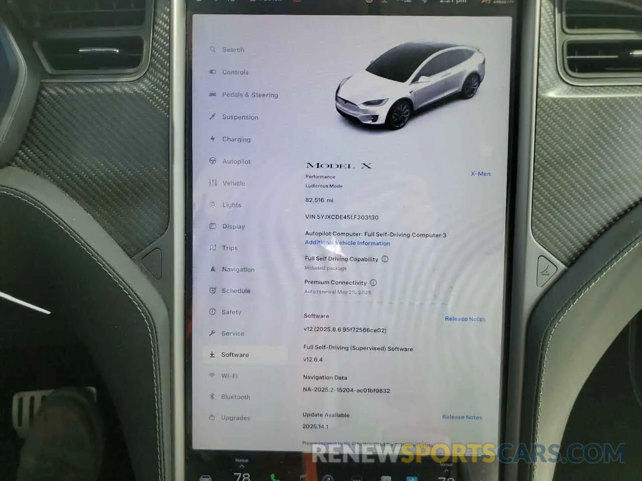 9 Photograph of a damaged car 5YJXCDE45LF303130 TESLA MODEL X 2020