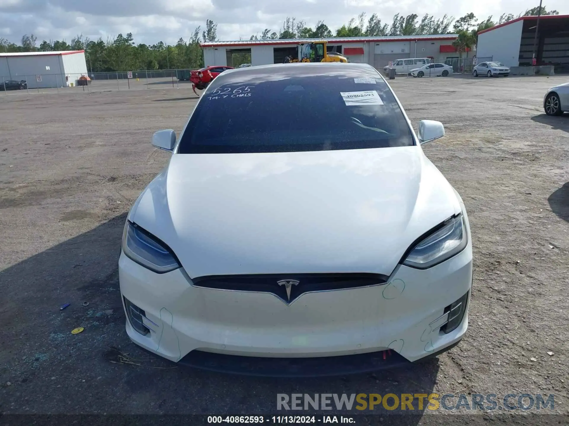 11 Фотография поврежденного автомобиля 5YJXCAE25MF323408 TESLA MODEL X 2021