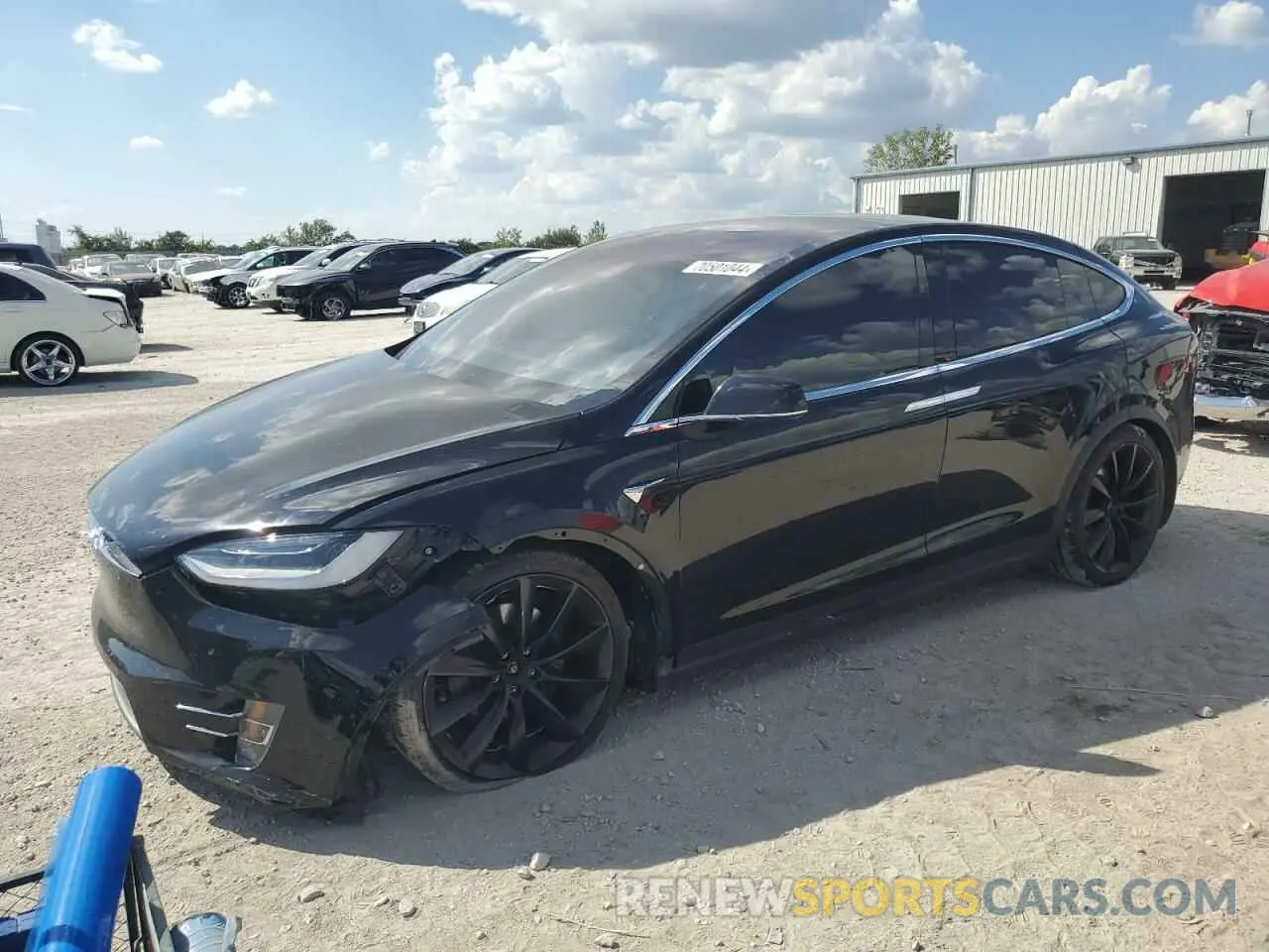1 Photograph of a damaged car 5YJXCAE26MF321490 TESLA MODEL X 2021