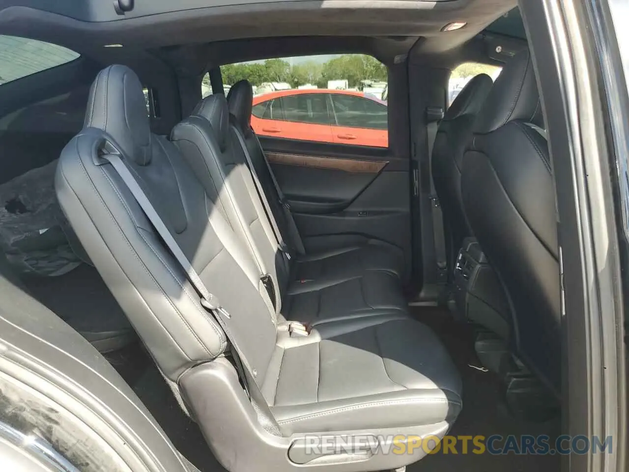 10 Photograph of a damaged car 5YJXCAE26MF321490 TESLA MODEL X 2021