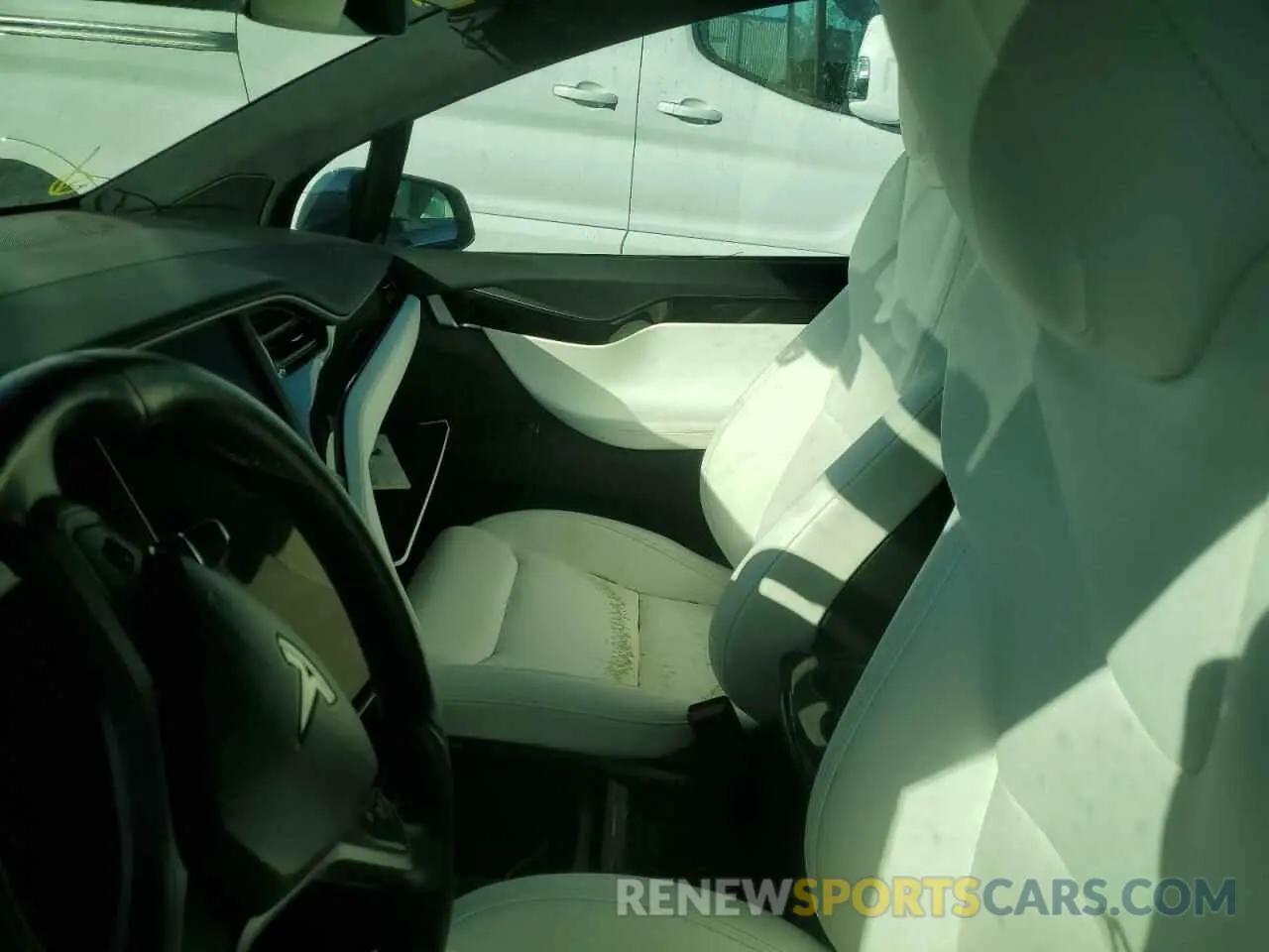 7 Фотография поврежденного автомобиля 5YJXCBE2XMF323992 TESLA MODEL X 2021