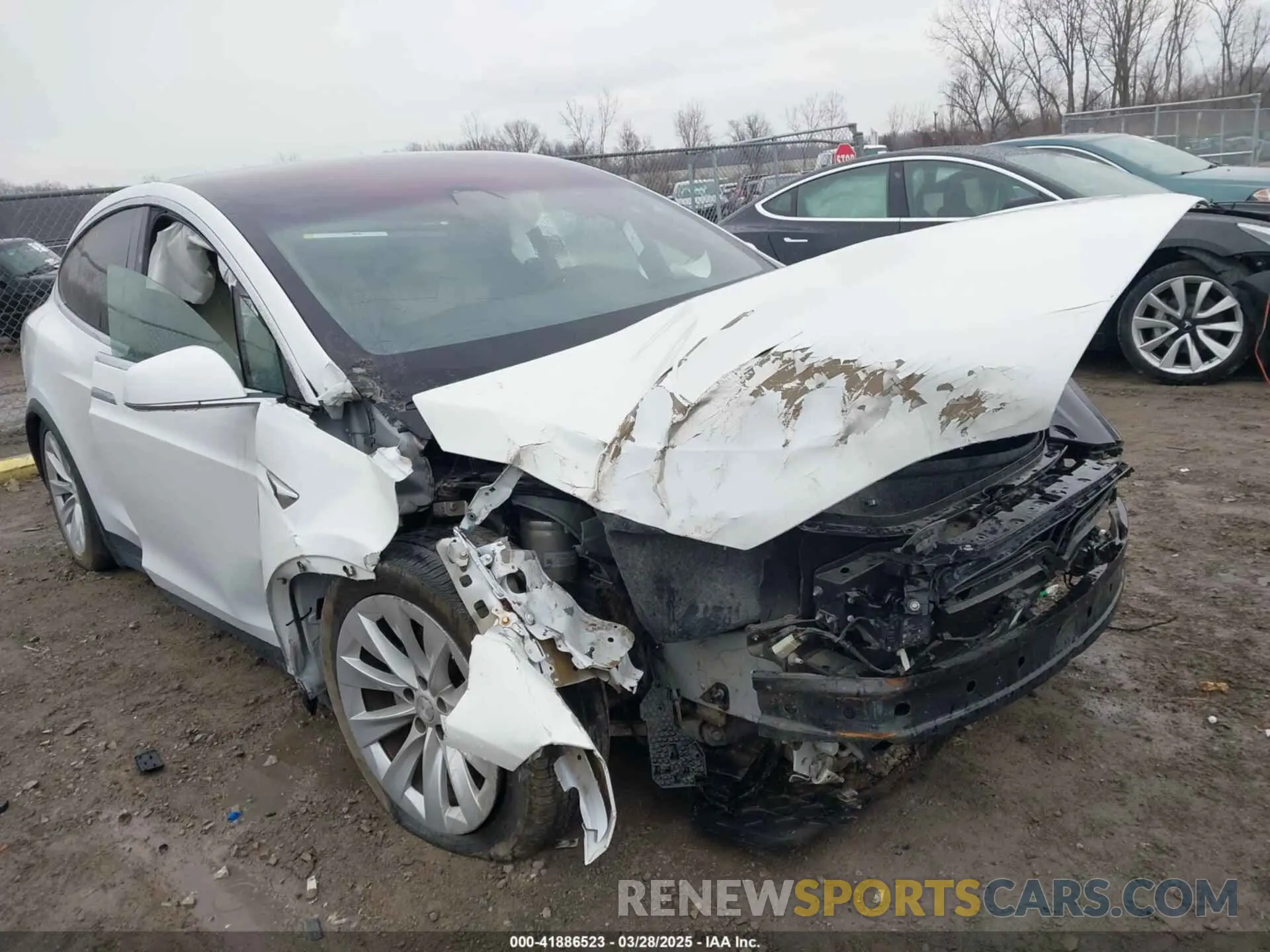 1 Фотография поврежденного автомобиля 5YJXCDE22MF319401 TESLA MODEL X 2021